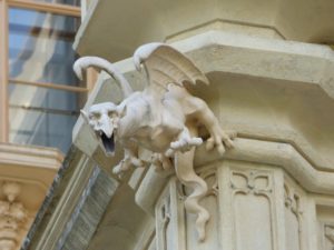 Gargoyle with wings